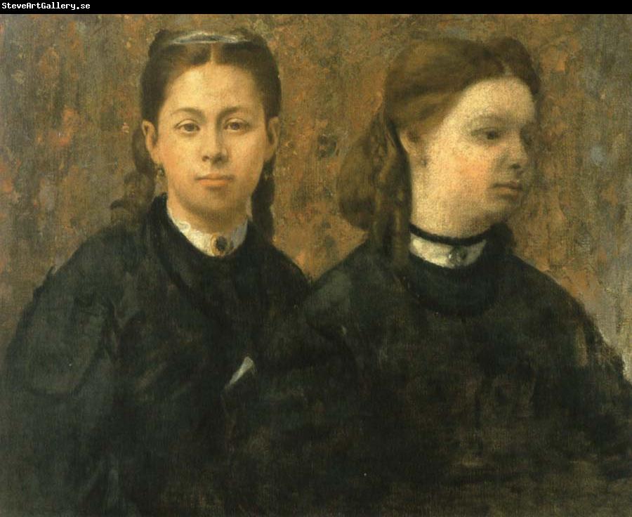 Edgar Degas Elena and Camila Montejasi-Cicerale